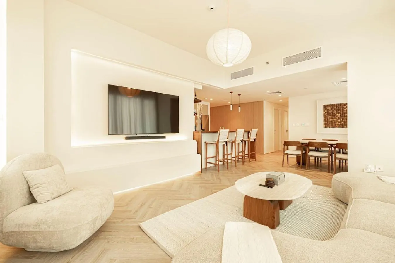 Apartment Seraya Residence 5 - 4Bdr - Burj Views - Private Jacuzzi Dubai